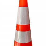 Traffic Cone Collars - White Replacement Reflective Traffic Cone Sleeve